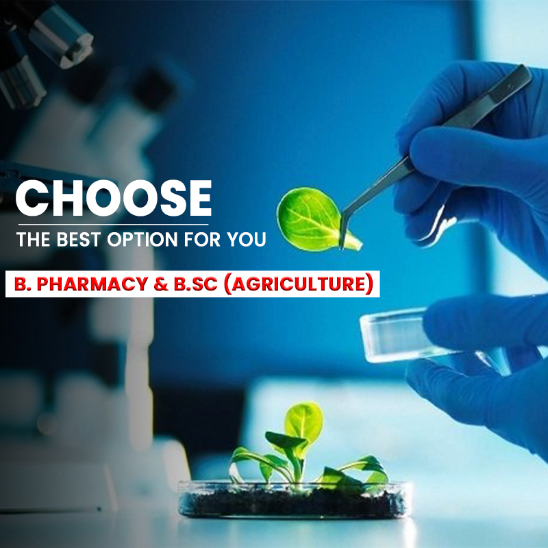pharmacy or agriculture 